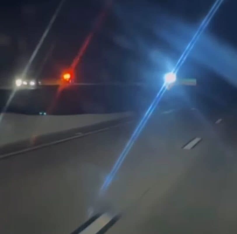 VÍDEO: racha de motociclistas na BR-101 termina em perseguição, acidente e suspeito preso, na Paraíba