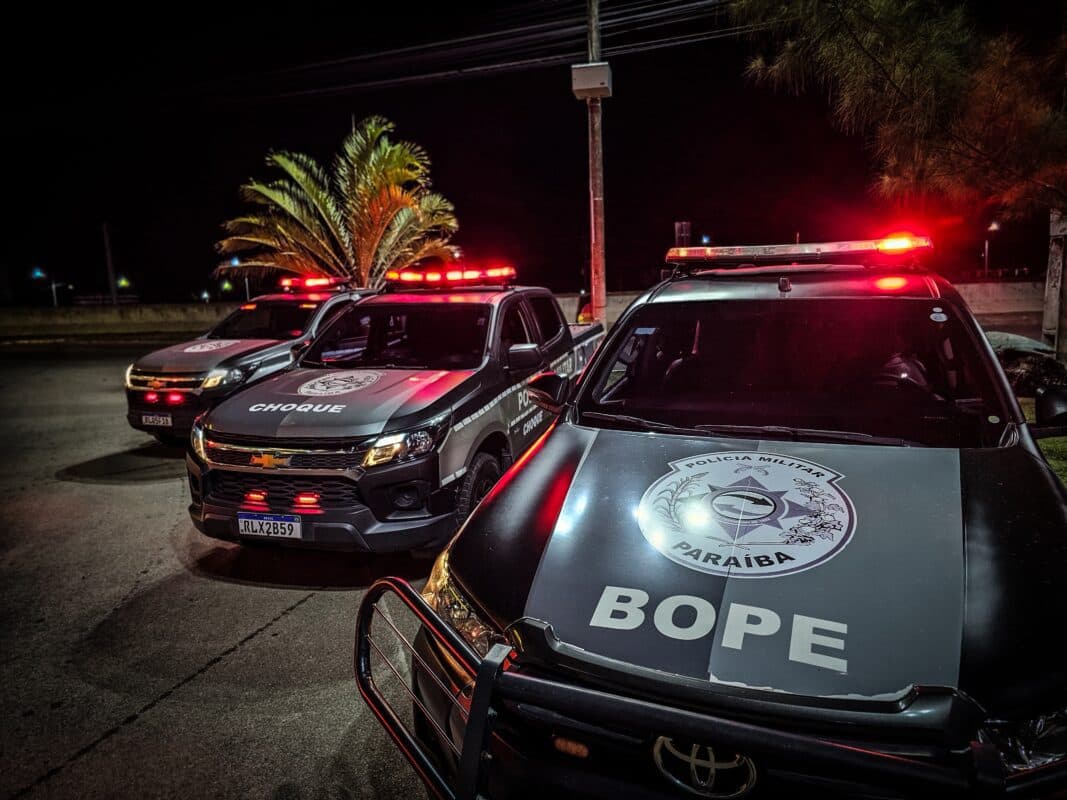 Operação termina com apreensão de 31 armas e 600 porções de entorpecentes na Paraíba