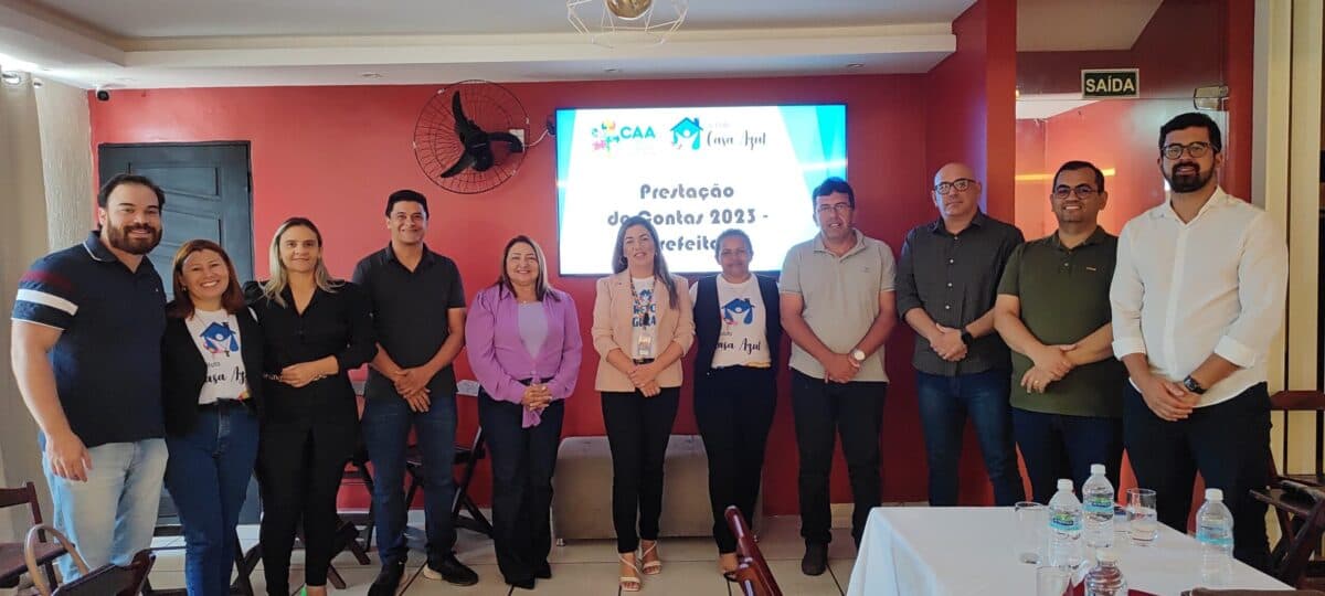 Instituto Casa Azul apresentou prestação de contas 2023 e a Prefeitura de Bananeiras mantém parceria