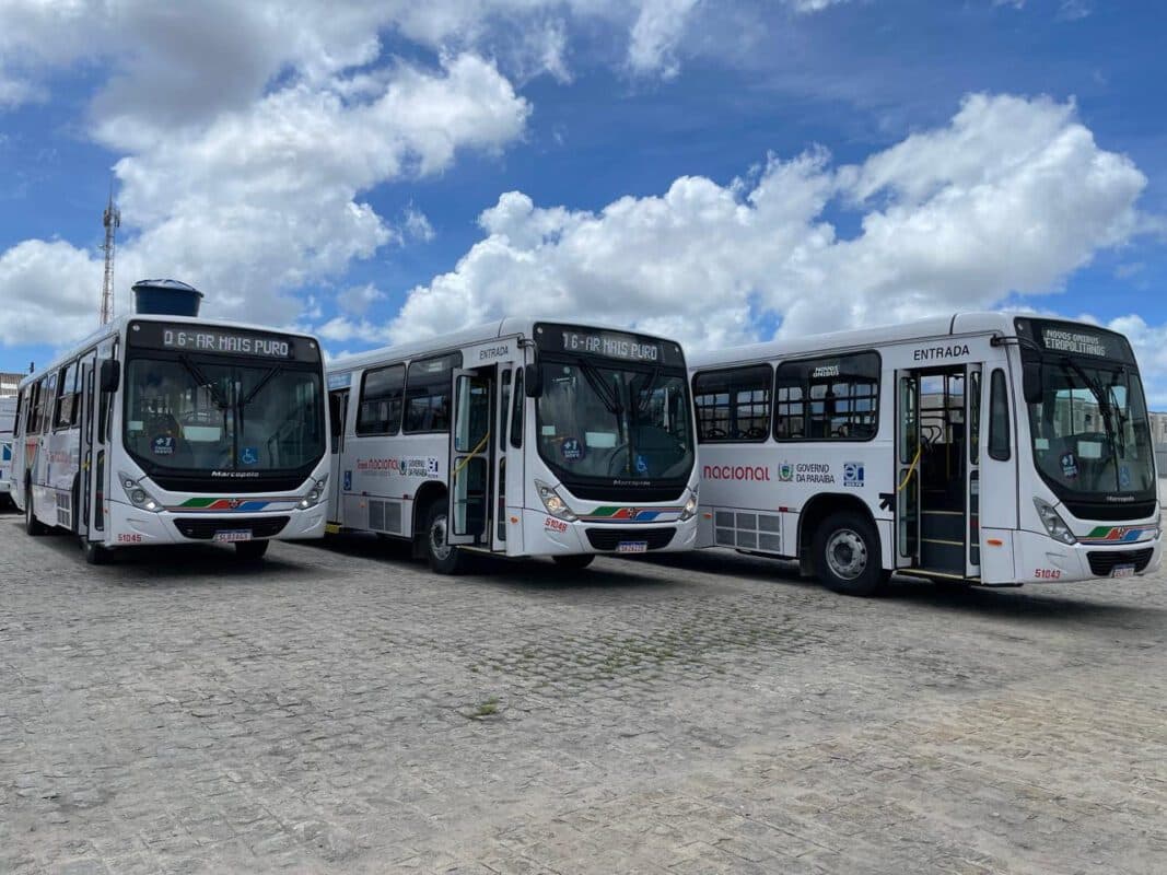 Cabedelo vai ganhar dez novos ônibus para o transporte coletivo; entrega será amanhã