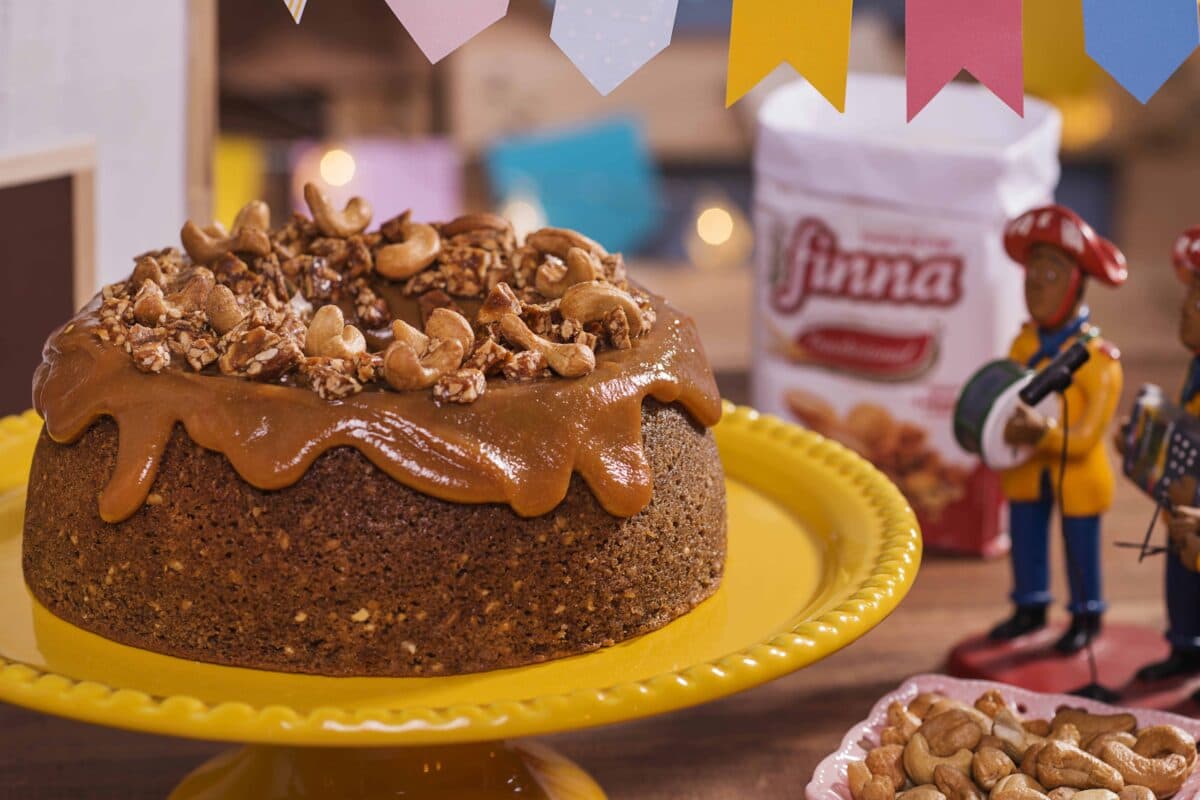 RECEITA JUNINA: Bolo Pé de Moleque