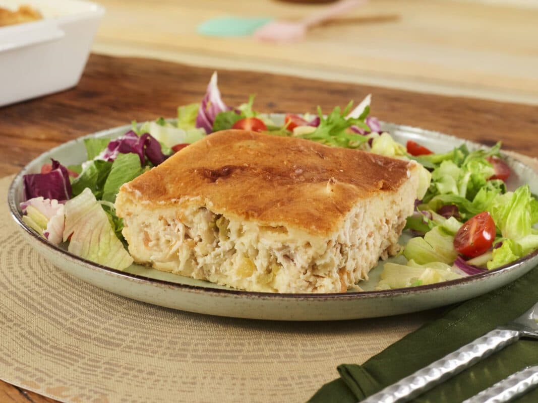 Torta de frango de liquidificador, uma receita simples para todas as ocasiões