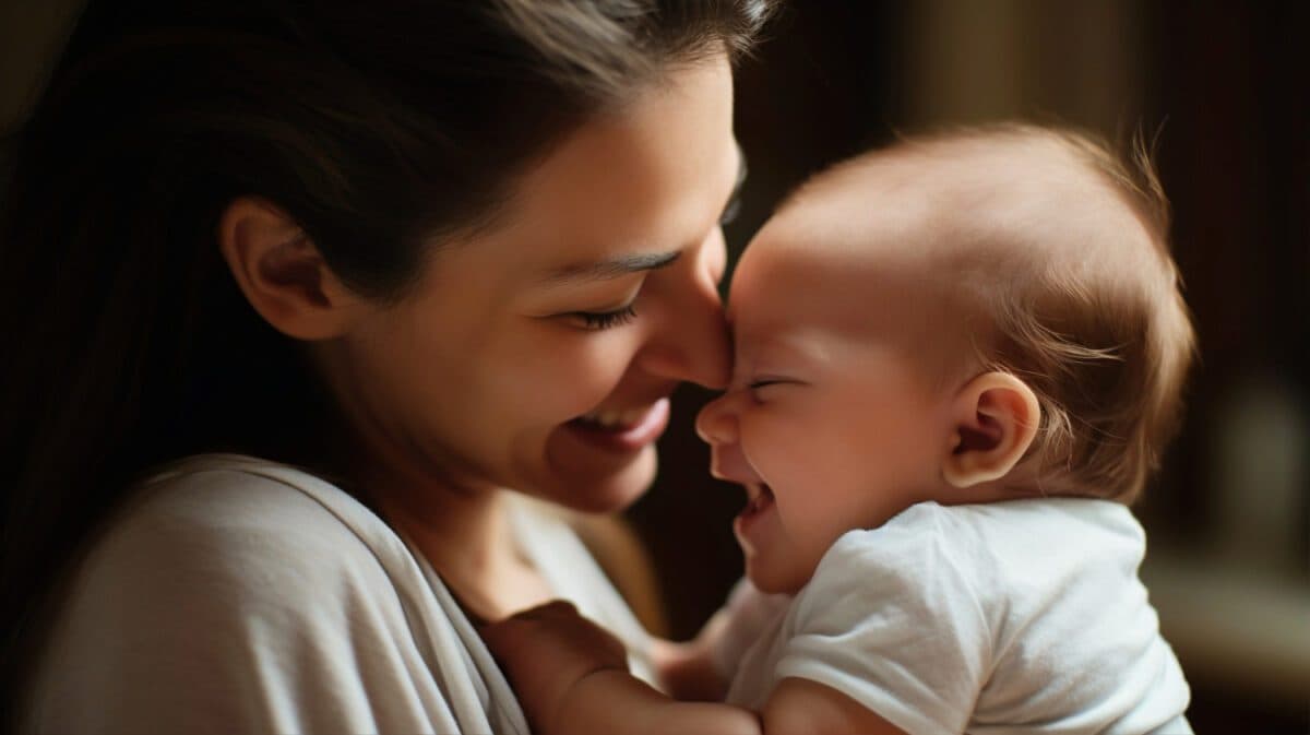 Médico alerta que adultos podem transmitir doenças para bebês através do beijo