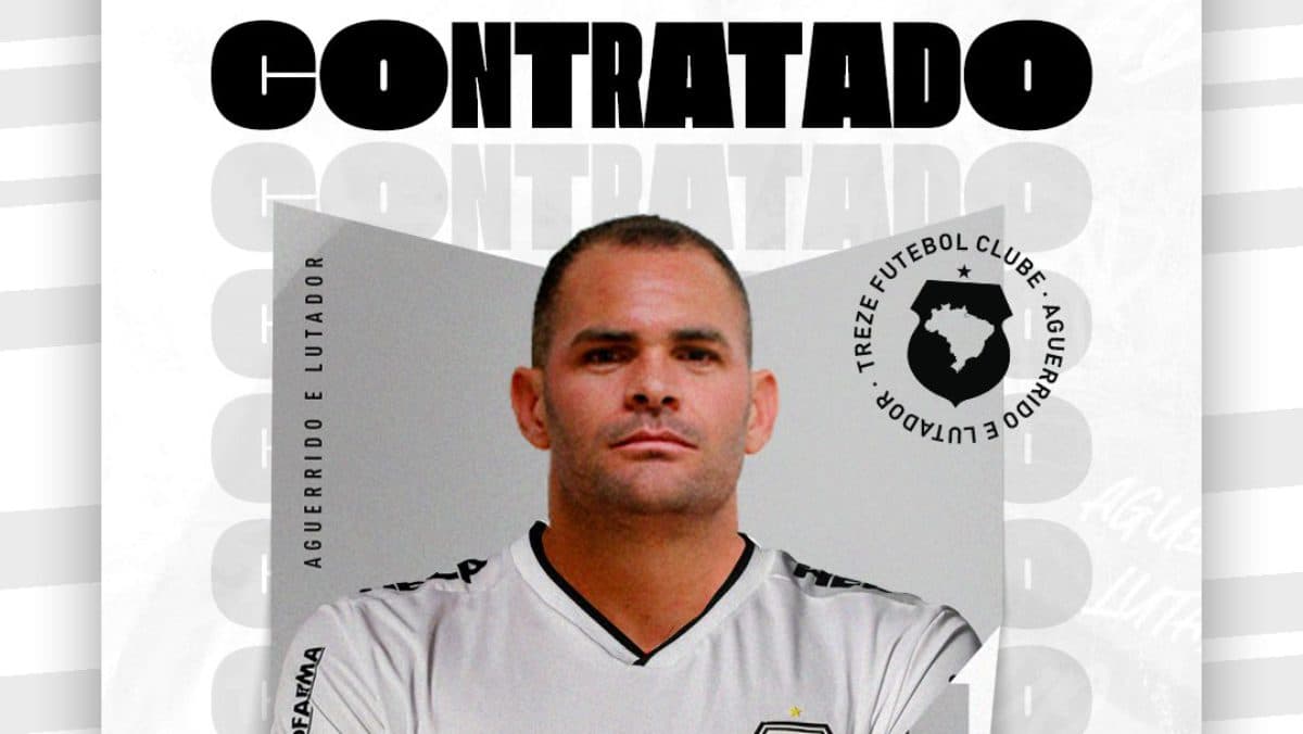Treze-PB oficializa chegada de Wallace Pernambucano