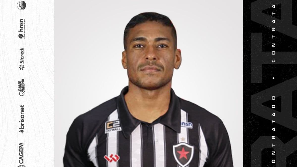 Botafogo-PB anuncia a contratação do meia Sillas, ex-Santa Cruz e Campinense