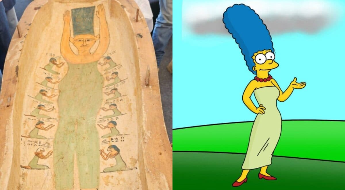 Sarcófago de 'Marge Simpson' é encontrado no Egito