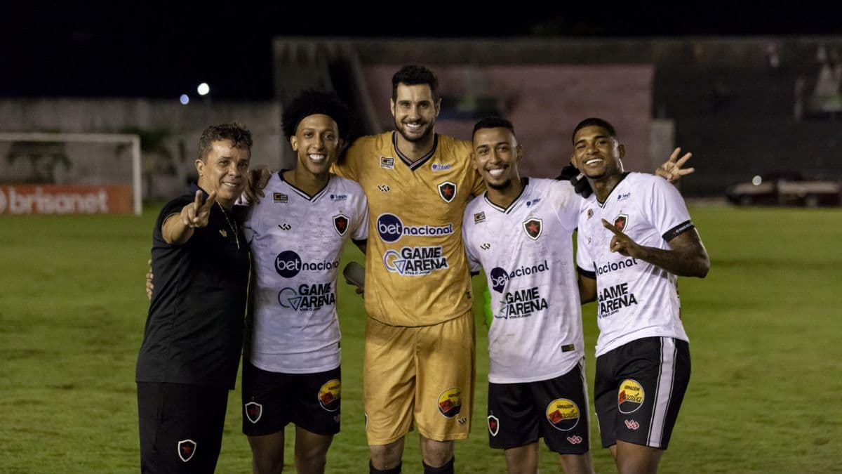 Botafogo-PB atinge seu melhor início na história da Série C e treinador celebra bom momento