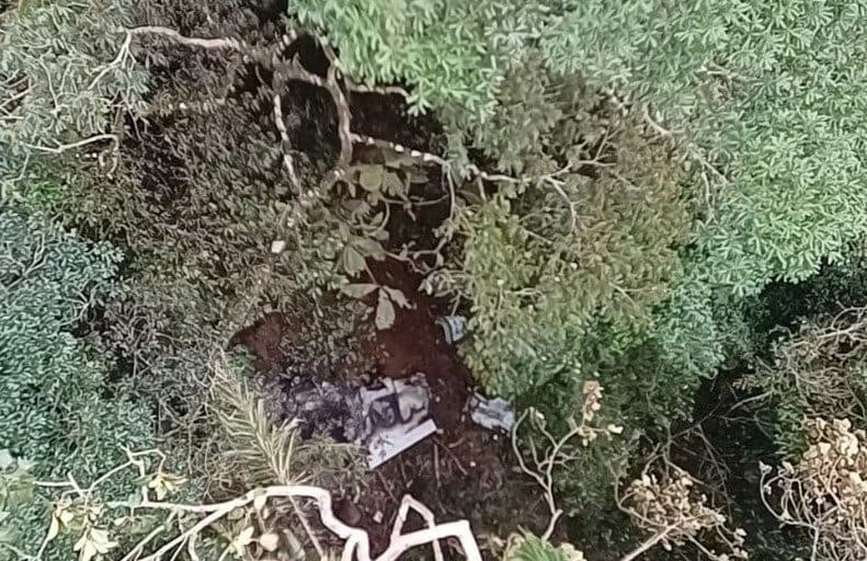 Duas pessoas morrem em queda de avião de pequeno porte