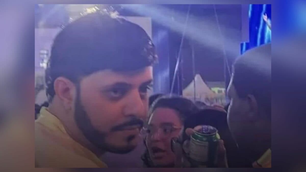 Acusado de golpe milionário, empresário Bueno Aires é flagrado curtindo São João no Parque do Povo