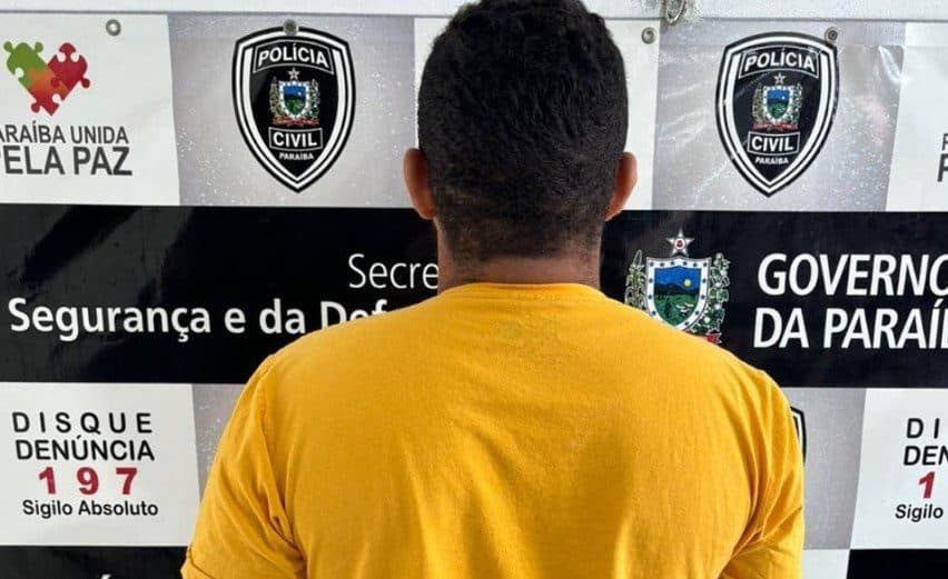 Polícia Civil prende homem que ateou fogo em companheira na Paraíba