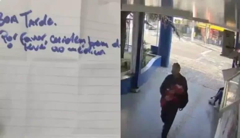 Bebê é abandonado dentro de banheiro de UPA; polícia investiga