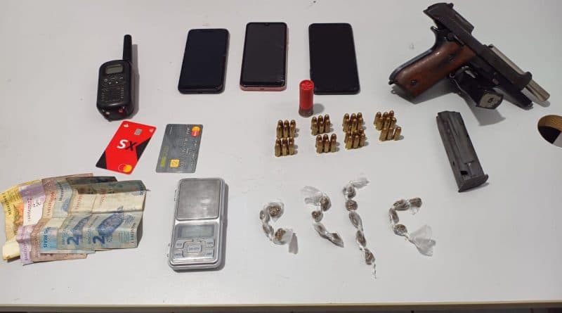 Polícia Militar desarticula esquema do tráfico de drogas em Cruz do Espírito Santo