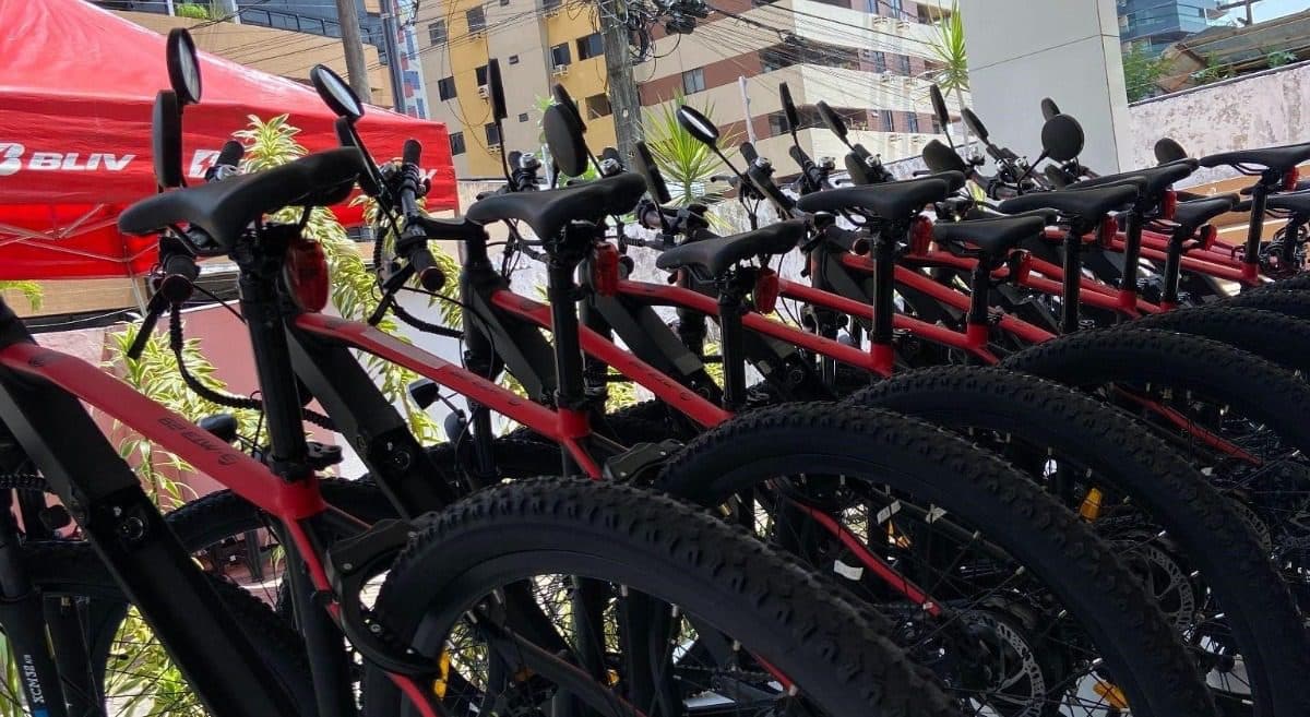 João Pessoa ganhará 100 bicicletas elétricas para uso por entregadores