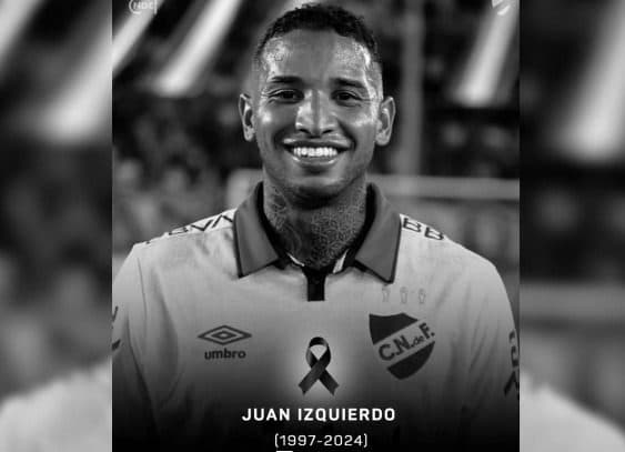 Jogador Izquierdo morre após sofrer arritmia em jogo contra São Paulo