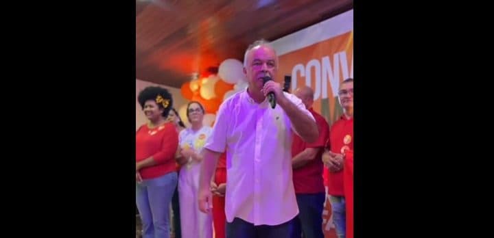 PCdoB confirma, em convenção, Inácio Falcão como candidato a prefeito de Campina Grande