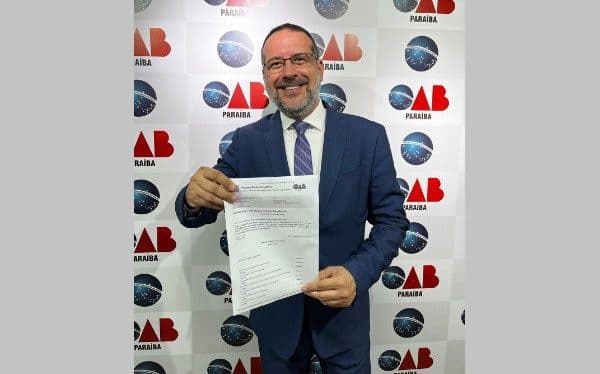 OAB-PB confirma registro de Romulo Palitot na disputa pelo Quinto Constitucional no TJPB