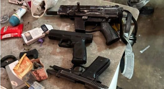 Operação da Polícia Militar prende três homens e apreende armas de fogo em Santa Rita