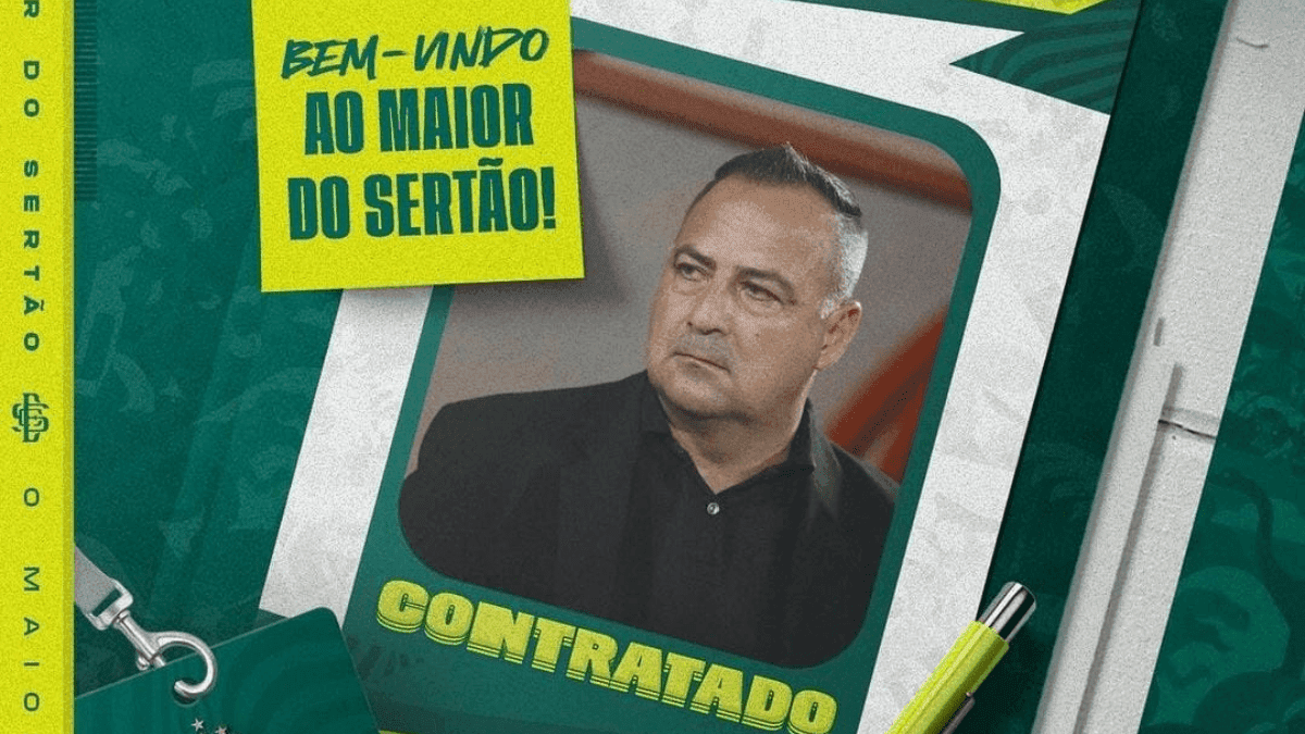 Sousa anuncia a contratação do treinador Paulo Foiani, ex-Campinense e Sergipe