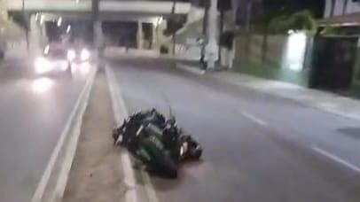 Pedestre e motociclista morrem em acidente no Retão de Manaíra