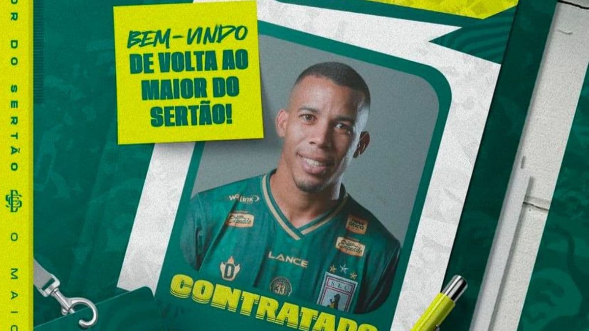 Sousa oficializa renovação com Jackson, lateral-esquerdo titular na conquista do Paraibano 2024