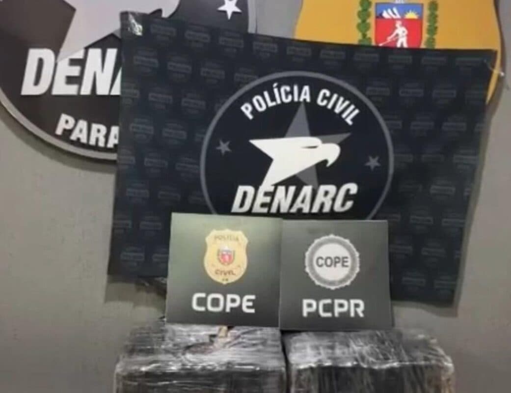 Operação no Paraná apreende mais de 250 kg em drogas que seriam enviadas à Paraíba