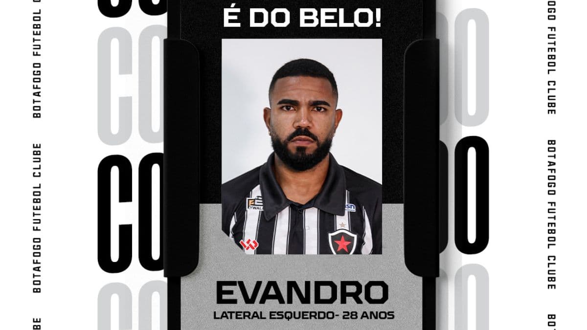 Botafogo-PB acerta retorno do lateral-esquerdo Evandro em empréstimo junto ao Madureira