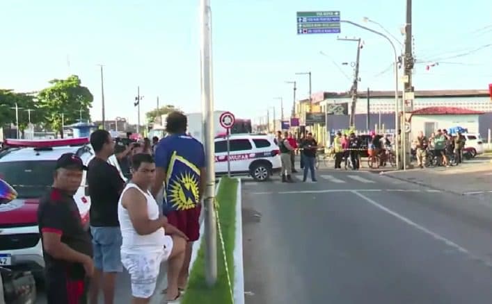 Criminosos tentam arrombar loja e morrem após troca de tiros em Santa Rita