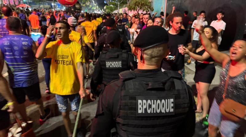 Primeira noite de pré-Carnaval na Via Folia, em João Pessoa, não registra ocorrências graves