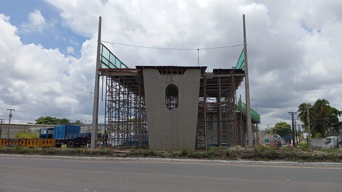 BR-101 é interditada para execução de obras do novo viaduto do Bairro das Indústrias a partir de amanhã