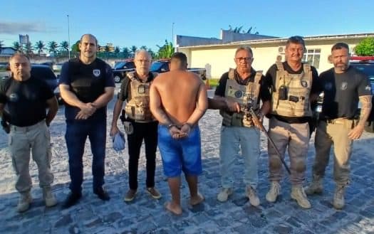 Operação prende 'chefe do tráfico' de cidade do Brejo paraibano em João Pessoa