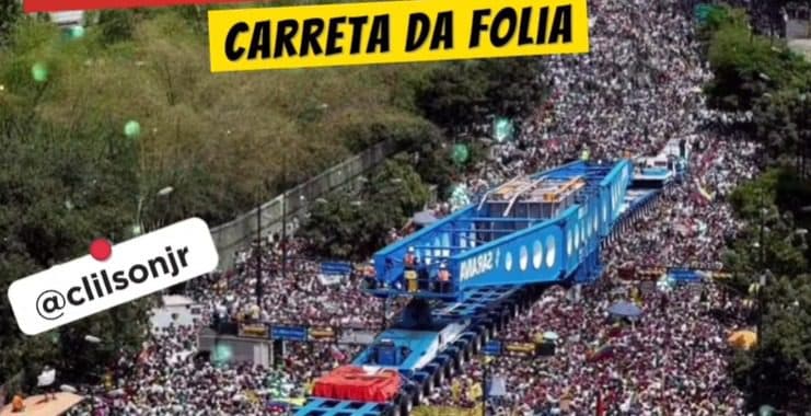 Escolta de transformador até a Paraíba rende memes nas redes sociais e 'bloco de Carnaval'