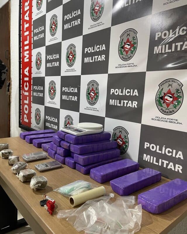 Três homens são presos e 22 kg de maconha são apreendidos no Muçumagro, em João Pessoa