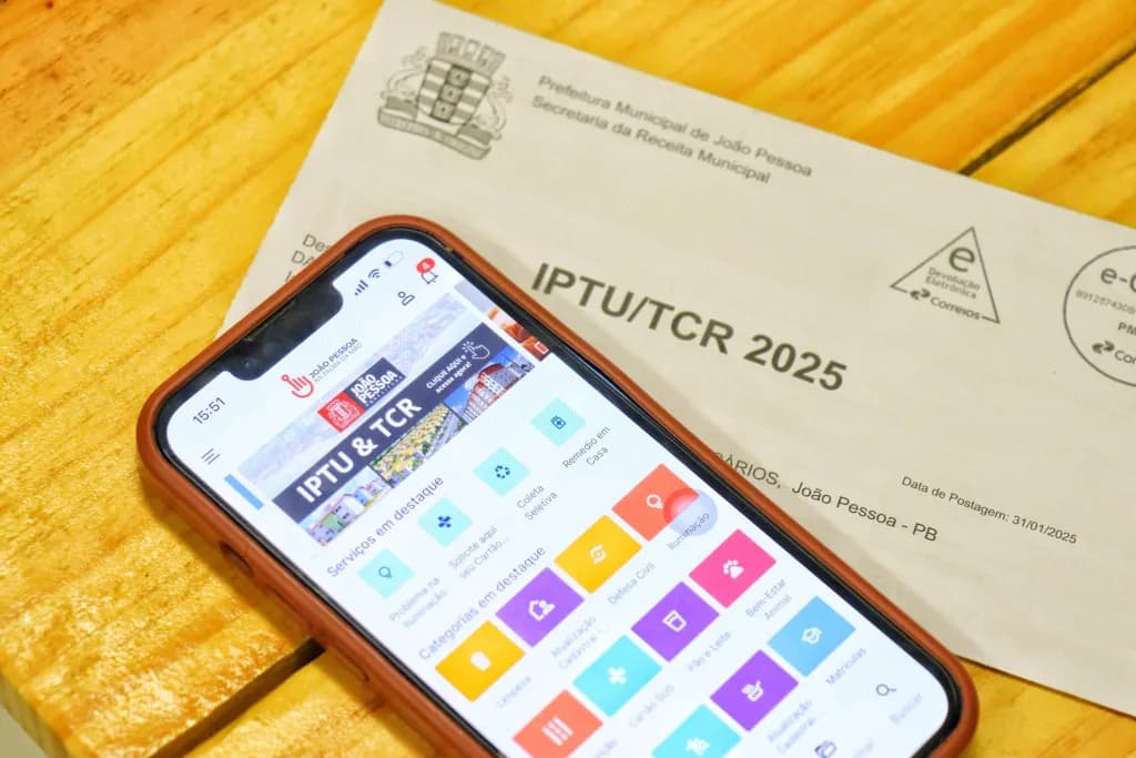 Prazo para pagamento do IPTU e TCR em João Pessoa com desconto encerra nesta segunda-feira