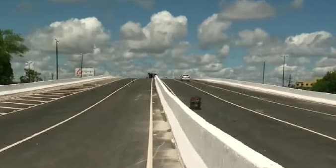 Obras no viaduto de Água Fria: Semob abre alça de acesso à BR-230 em frente ao Assaí
