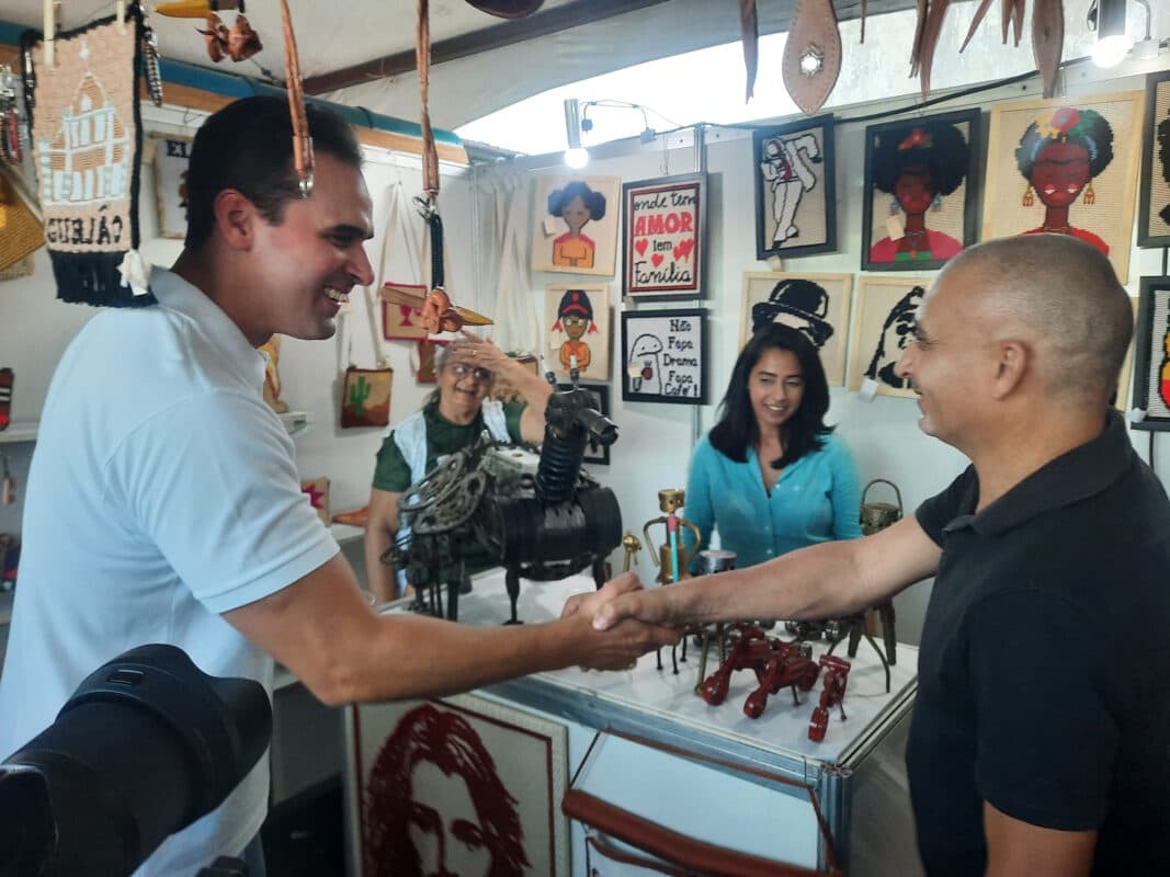 Vice-governador Lucas Ribeiro visita a 8ª Festa da Cabra Rainha e assina contratos do Empreender Paraíba