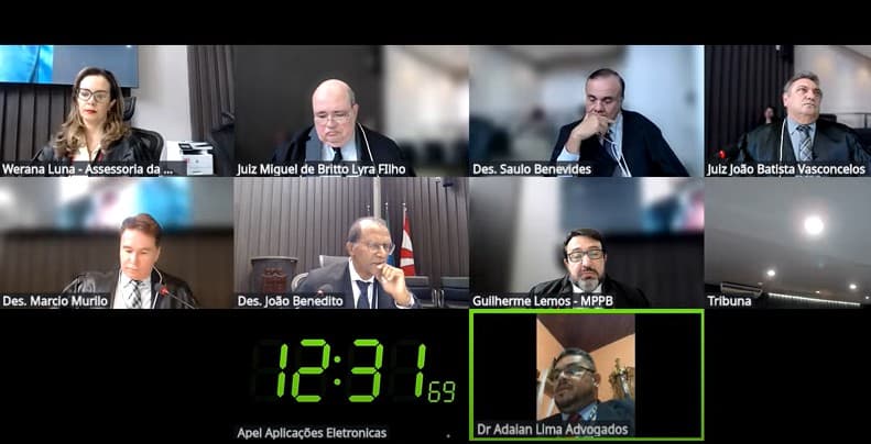 Advogado com espectro autista faz sustentação histórica no Tribunal de Justiça da Paraíba