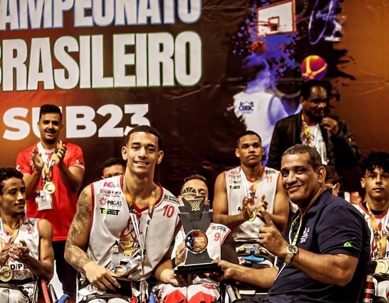 Paraíba conquista título no Brasileiro Sub-23 de Basquete em Cadeira de Rodas