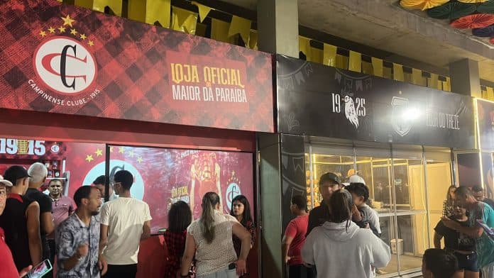 São João de Campina Grande terá lojas oficiais de Treze e Campinense