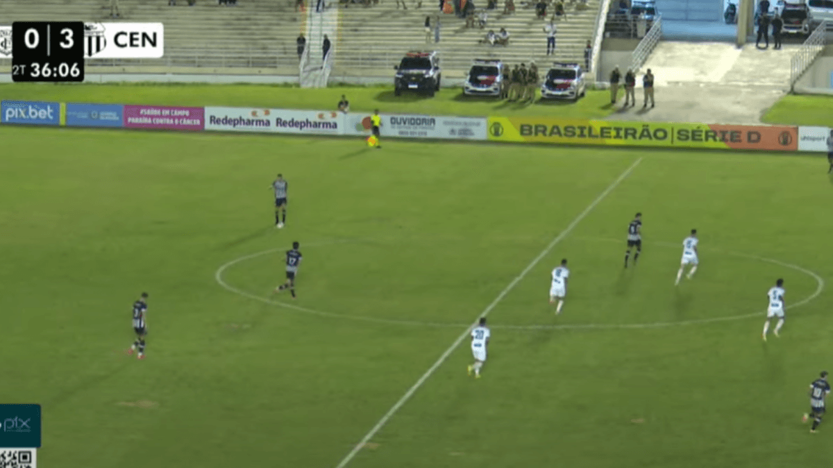 Treze-PB é surpreendido pelo Central e perde pela Série D do Brasileirão