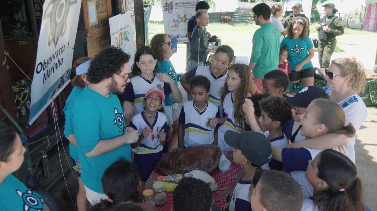 Semana Oceânica leva educação ambiental à rede municipal de Conde com apoio de instituições