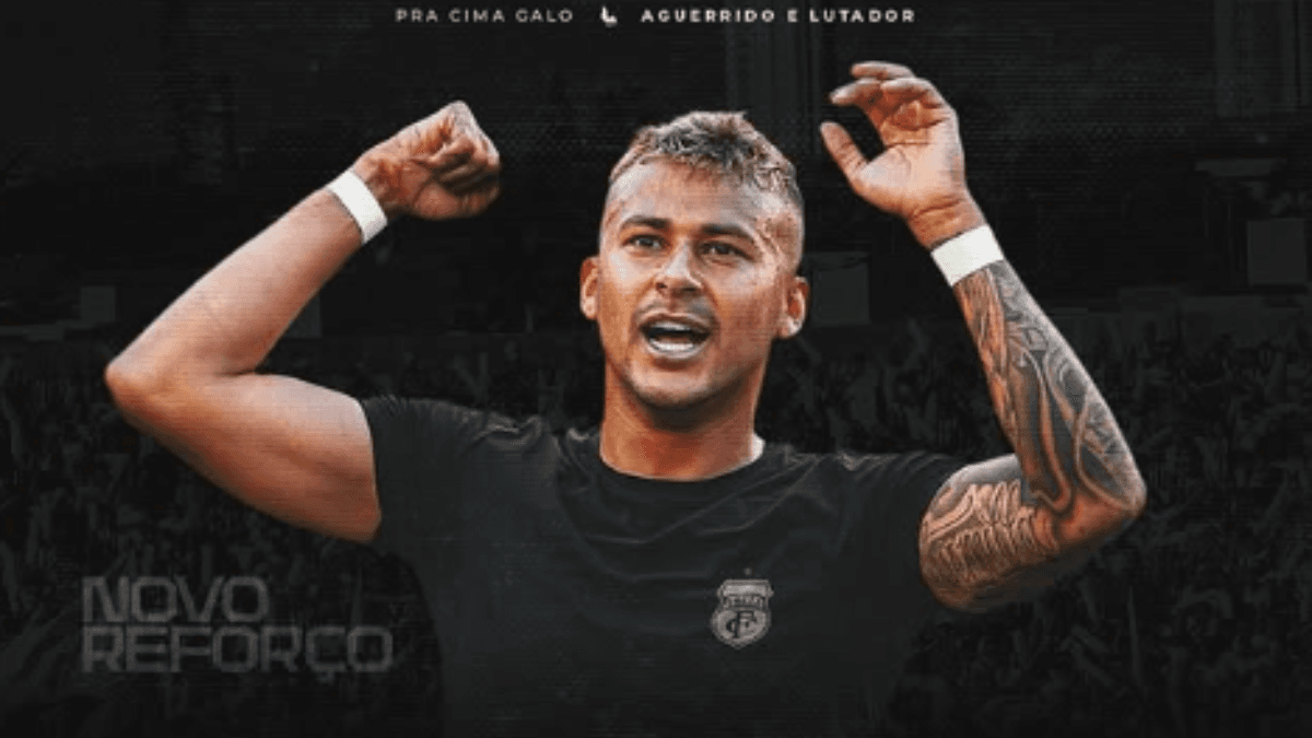 Treze anuncia a contratação do atacante Luisinho