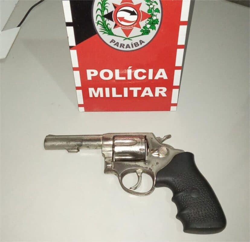 Polícia Militar prende suspeito com arma de fogo no município de Boa Ventura
