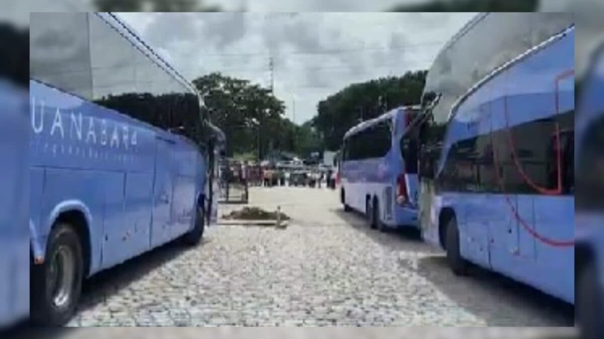 Mais de 100 trabalhadores da Expresso Guanabara aderem a greve por tempo indeterminado, diz presidente do Sindicato dos Motoristas