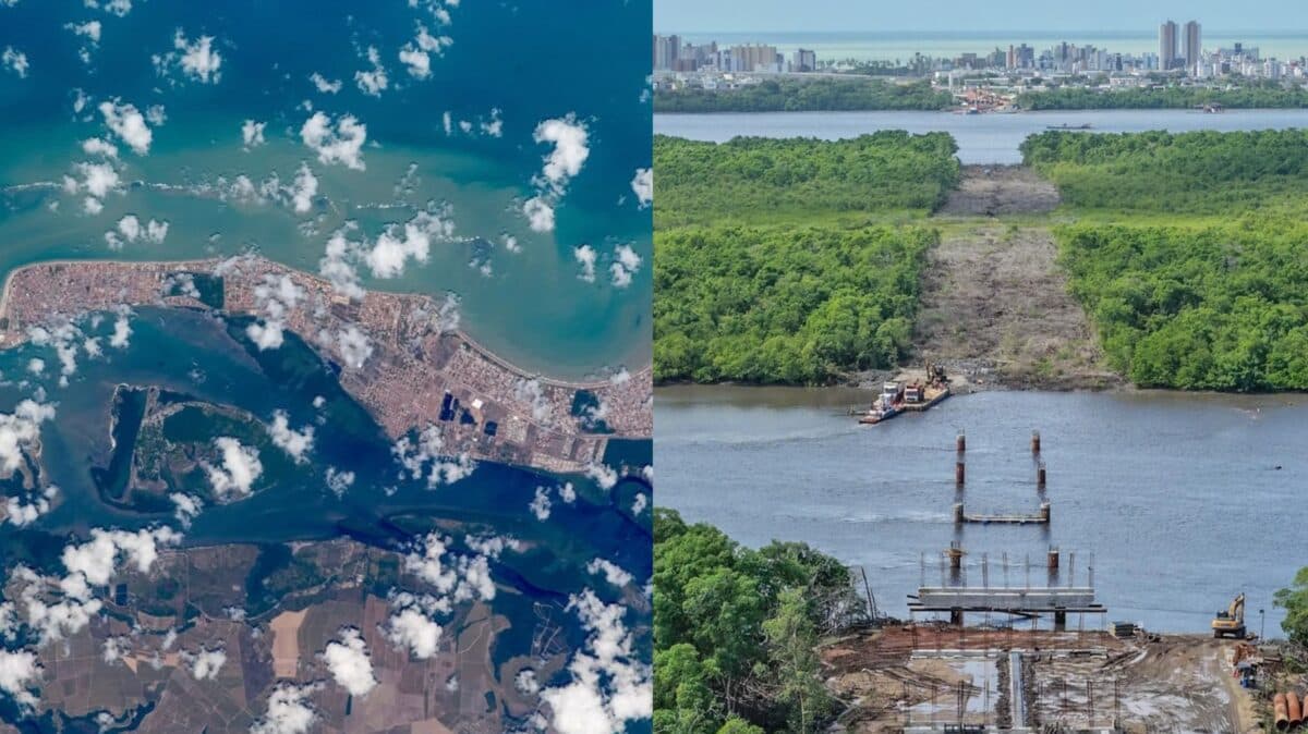 Ausência de construção da Ponte do Futuro entrega farsa de cosmonauta em republicação de foto do espaço