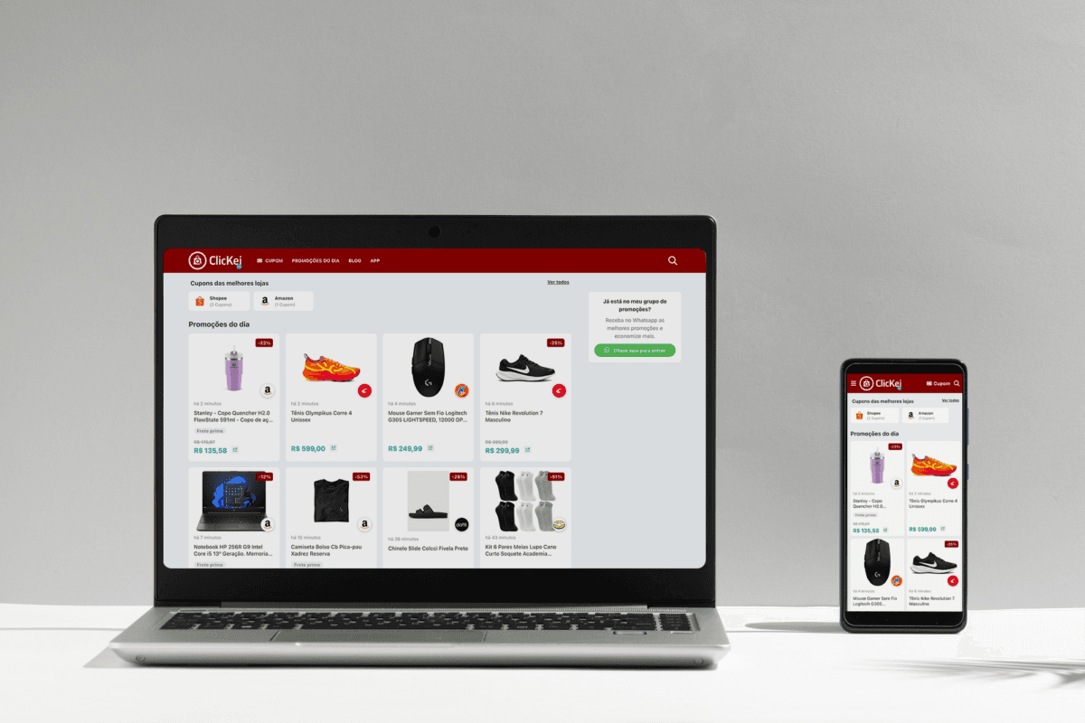 Clickpb Lança ClicKei, Novo Site de Promoções com Ofertas Diárias e Cupons Exclusivos