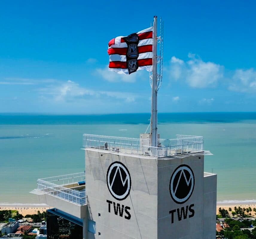 Em agosto, Complexo Tour Genève homenageia João Pessoa com exibição da bandeira da cidade