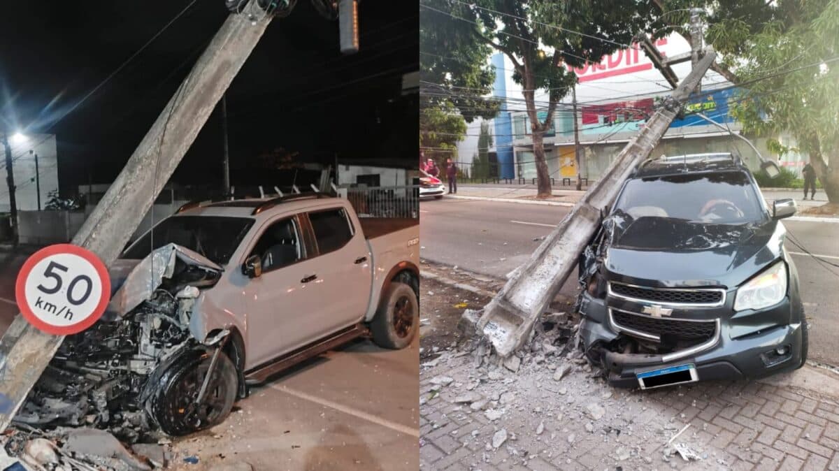 Paraíba tem mais de 300 colisões em postes em 2025; veja cidades com mais registros