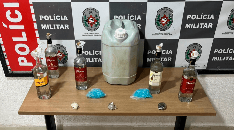 Polícia Militar apreende mais de 30 litros de 'loló' em João Pessoa