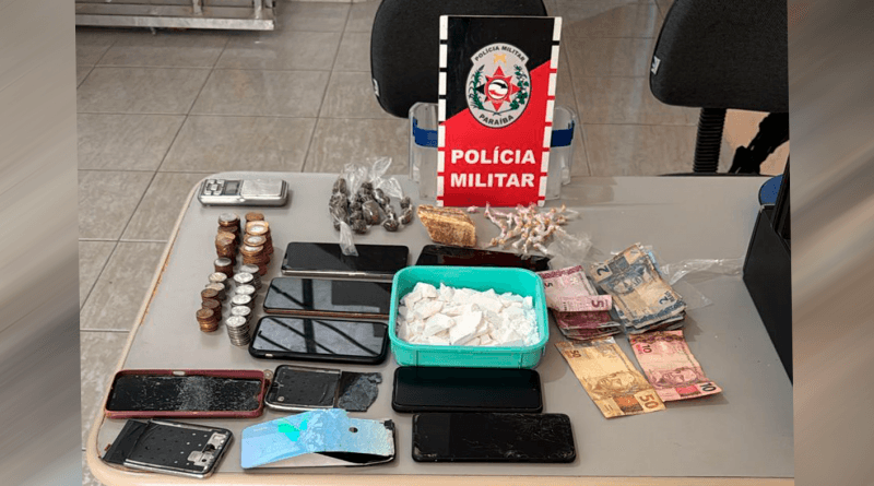 Três suspeitos são presos e drogas são apreendidas em Itaporanga