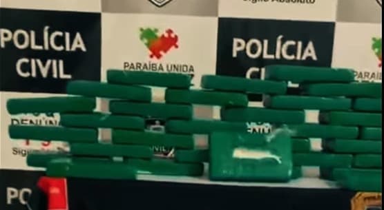 Casal é preso com quantidade de cocaína avaliada em mais de R$ 1 milhão em Patos